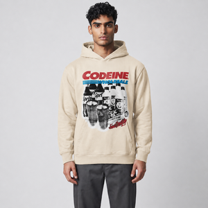 Sudaderas con Capucha IOTA SPORTS en Gris Jaspeado, Diseño Personalizado, Impresión Serigrafiada, Venta al Por Mayor, MOQ Bajo, Sudaderas de Moda, las Mejores Sudaderas Urbanas - Product Image 4