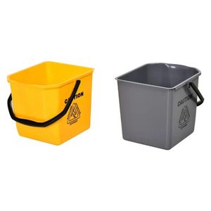 Dual Buckets 55 Quart Cleaning Cart Convenient Dual Bucket Design for Efficient Cleaning - Product Image 4