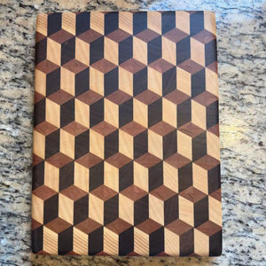 Tabla de Cortar de Madera, Forma Rectangular, Color Natural, para Utensilios de Cocina con Asa, para Restaurante - Product Image 1