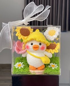 Crochet animal porte-clés fait à la main mignon Amigurumi porte-clés pendentif tricot porte-clés sac à dos voiture breloques OEM ODM fabriqué au Vietnam - Product Image 2