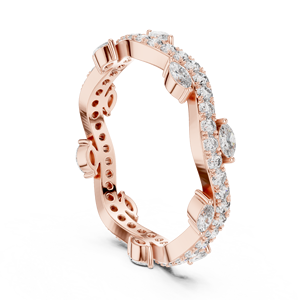 เครื่องเร่ง10K แหวนทำมือที่ไม่ซ้ำใครสำหรับผู้จัดจำหน่ายเครื่องประดับช่างฝีมือผู้หญิง - Product Image 4