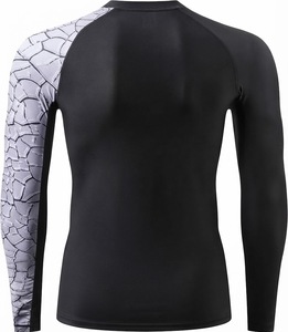 Gym Surfing Diving Rashguard Compression Shirts MMA Rash <b>Vest</b> <b>Long</b> Sleeve Men Swimming Surfing Rash Guard Sportswear Adults - Product Image 2