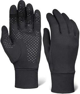 ถุงมือกันหนาวโพลีเอสเตอร์สีดำแบบใหม่ขายส่ง ป้องกันการลื่น ปิดนิ้วเต็มรูปแบบ สำหรับปั่นจักรยานและวิ่งในฤดูหนาว เหมาะสำหรับนักปั่นจักรยานและนักวิ่ง - Product Image 5