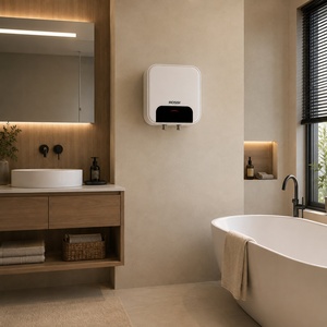 Chauffe-eau électrique carré de 20 litres pour salle de bain, prix de gros usine vietnamienne, Rossi Blanc Square 20 - Product Image 1