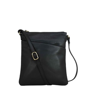 ทำด้วยมือจากหนังแท้ 'Guild' ลายกรวดธรรมชาติกระเป๋าสะพายข้างสไตล์วินเทจผู้จัดจำหน่ายอินเดีย - Product Image 1