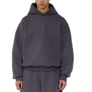 ชุดวอร์มแบบ unisex ทรงโอเวอร์ไซส์ สไตล์สตรีทแวร์ รับสกรีนโลโก้ ผลิตจากวัสดุรักษ์โลก เสื้อฮู้ดสำหรับฤดูหนาว กางเกงจ็อกเกอร์ ผ้าฟลีซน้ำหนักเบา ชุดกีฬา - Product Image 4