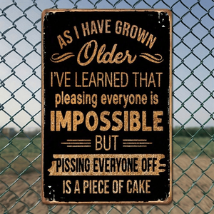 CIFbuy Plaque en aluminium rustique vintage 20,3x30,5 cm pour bar à domicile TikTok pour service de retrait Temu - Product Image 1