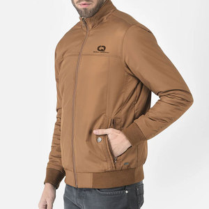 Blouson bomber décontracté moderne pour homme, léger et confortable pour le quotidien, doublure douce, nylon, fermeture éclair lisse - Product Image 4