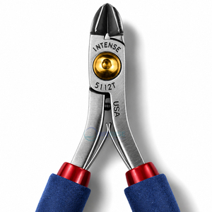 Industrial Grade Stainless Steel Wire <b>Cutter</b> Oval <b>Flush</b> <b>Cutter</b> Pliers for Jewelry Making | Precision Cutting - Product Image 3