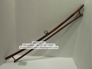 Bulk Premium Bamboo Textile Hanger Hanging <b>Hook</b> From Vietnam For Tapestry Macrame Decor Bamboo Textile Hanger Supplier - Product Image 4
