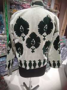 Velvet Embroidery Jacket Artisan Suzani Ethnic Floral Women Winter <b>Coat</b> Wholesale B2B Export Luxury Handwork Jacket Celebrity - Product Image 2