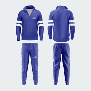 Conjuntos Deportivos Casuales de Invierno Unisex de Alta Calidad, Corte Regular, Tallas Grandes, Combinación de Colores, Ropa de Entrenamiento de Felpa - Product Image 4