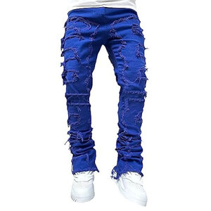 Pantalones Casuales de Lona Ligeros con Diseño Moderno, Corte Relajado y Estilo Diario Elegante - Product Image 1
