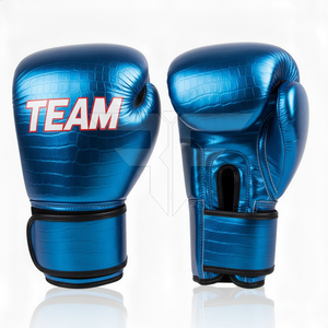 Gants de sparring professionnels pour adultes, boxe et kickboxing, en cuir de vachette véritable, avec lacets, équipement d'arts martiaux - Product Image 4