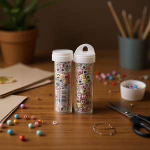 ILAN Abalorio de Botella 6x6mm 15g Multicolor para Manualidades - Product Image 2