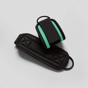 Sangles de cheville respirantes et réglables en Spandex et Nylon, rembourrées, pour une protection professionnelle unisexe, idéales pour les machines à câble de gym et le soutien pendant l'entraînement - Product Image 2