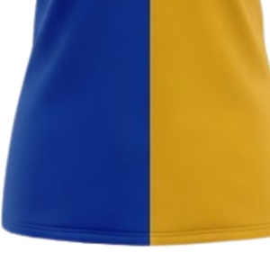 T-shirt personnalisé Sigma Gamma Rho 1922 en chenille pour femme, bleu et or, manches courtes, style décontracté streetwear - Product Image 6