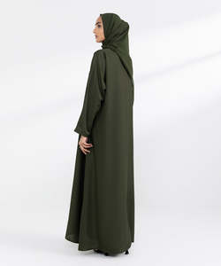 Best Customize Design Ladies <b>Abaya</b> in Low Price Breathable Plus Size Women Ladies <b>Abaya</b> Made in Pakistan Wholesale OEM - Product Image 2