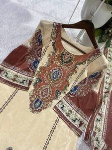 THIS WEDDING SEASON TRY OUR DESIGNER PRINTED SUIT WITH LIGHT MIRROR WORK TOUCH UP - Product Image 5