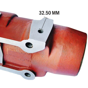 Cilindro Hidráulico de Acero Inoxidable Estilo OEM, 76 mm, Orificio Lateral Roscado de 32,50 mm, para Piezas Agrícolas Massey Ferguson IMT Kalapi - Product Image 1