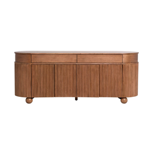 Modern Solid Teak Wood <b>Sideboard</b> Cabinet Minimalist Wooden Buffet <b>Storage</b> Cabinet for Living Room Hotel Furniture - Product Image 1