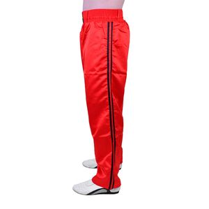Pantalon de boxe en polyester durable, logo d'équipe personnalisé, pantalon de combat respirant, séchage rapide, vêtements de sport pour événements de compétition - Product Image 4