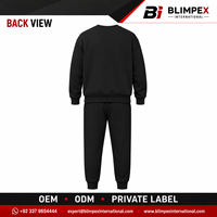 Ensemble de survêtement décontracté pour homme grande taille, col rond uni, respirant, léger, pour le jogging, le sport, l'entraînement, pantalon de jogging OEM