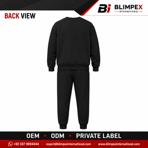 Men's Plus Size Casual Solid Crewneck Tracksuit Set Breathable <b>Lightweight</b> Jogging Sports Sweatsuits Training Wear <b>Joggers</b> OEM - Product Image 3