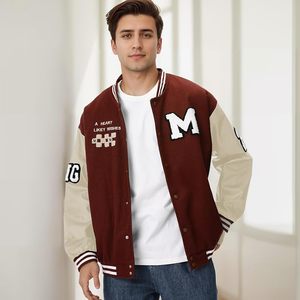 Chaqueta Bomber Varsity Premium para Hombre, Chaqueta Varsity Clásica para Hombre con Diseño Moderno de Ropa Urbana - Product Image 5