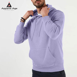 เสื้อฮู้ดดี้ผู้ชายผ้าฝ้าย 100% สตรีทแวร์ หนานุ่ม รับสกรีนโลโก้ คุณภาพสูง MOQ ต่ำ - Product Image 3