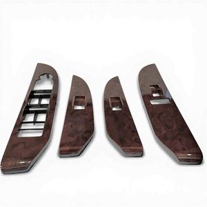 4PCS <b>Window</b> Switch <b>Panel</b> Cover Trim for 2007-2009 GMC Yukon Denali Chevrolet Tahoe Suburban OEM Replacement Woodgrain Color - Product Image 4