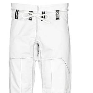 Kimono Profesional de Jiu Jitsu Blanco Liso / Kimono Personalizado de Judo para Unisex, Uniforme de Jiu Jitsu Brasileño, 240g, Secado Rápido, Transpirable y Duradero - Product Image 5