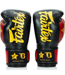 ถุงมือฝึกซ้อม Fairtex หนังพรีเมียม พร้อมสายรัดข้อมือปรับได้ บุแผ่นรองป้องกัน สำหรับการฝึกซ้อมฟิตเนส ซ้อมมวย และการฝึกซ้อมในยิม - Product Image 2