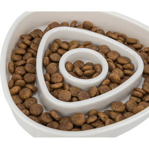 Gamelle anti-glouton en plastique gris 0,35 L 15 cm pour animaux de compagnie - Product Image 4