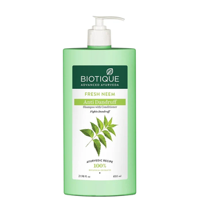 Shampooing et après-shampooing à base de Neem, formule cosmétique pour cheveux, pour une texture lisse, un cuir chevelu nourri, une brillance saine et un éclat radieux. - Product Image 1