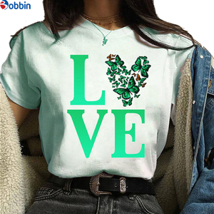 Nueva Camiseta Casual de Alta Calidad para Mujer, Corte Ajustado, Manga Corta, Tendencia de Moda, Color Sólido, Cuello Redondo, Tela Jersey Estampada - Product Image 6