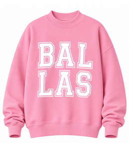 Sweat-shirt oversize à col montant pour femme en coton doux et molleton épais avec patch brodé, vente en gros, usine de vêtements personnalisés - Product Image 6