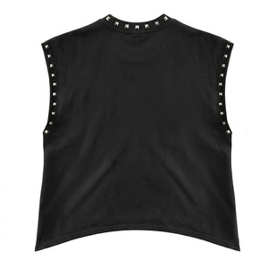 Camiseta sin mangas Glory Custom con pedrería, estilo vintage moderno, para unisex, cómoda para uso urbano y casual. - Product Image 2
