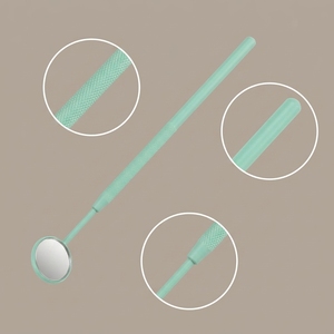 Professional Circle Eyelash <b>Mirror</b> Round Lash Extension Inspection <b>Mirror</b> Stainless Detachable Handle Beauty Salon <b>Makeup</b> Tool - Product Image 4