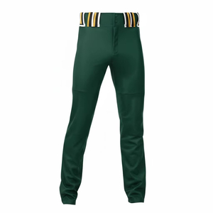 Pantalons de baseball respirants sur mesure pour hommes, taille plus, en coton et polyester, vêtements de sport - Vente en gros de pantalons de baseball et de softball - Product Image 1