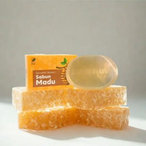 Wholesale Honey Coconut Oil <b>Soap</b> Natural Cleansing Bar with Olive Oil Portable Deeply Moisturizes & Gently Cleanses Normal Skin - Product Image 1
