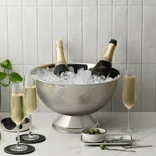 Bol à punch en acier inoxydable martelé OEM en gros pour fêtes et événements, bol à boissons glacées à double paroi isolé pour la vente en gros - Product Image 2