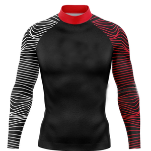 Rashguard MMA à manches longues pour femme, vêtement de compression performant pour l'entraînement - Product Image 1
