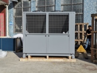 Refroidisseur d'eau industriel à air comprimé 5HP 10HP 15HP 20HP 25HP 30HP avec réservoir d'eau intégré pour le refroidissement industriel
