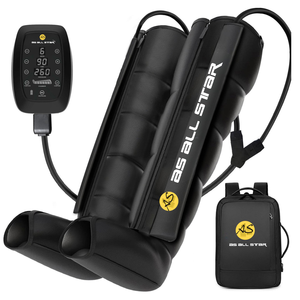 Masseur pour les pieds et les jambes, manchon de compression d'air à 6 chambres, récupération musculaire multifonctionnelle, CE AS ALL STAR - Product Image 1