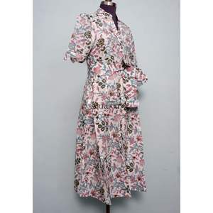 Vestido Casual de Verano para Mujer, de Algodón Premium, Suave, Dulce, Ecológico, de Longitud Midi, Diseño Occidental, Corte en A - Product Image 5