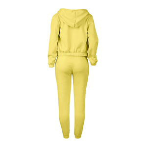 Ensemble de survêtement 3 pièces respirant pour femme, legging de yoga sans couture taille haute, soutien-gorge de sport à taille élastique, haut de sport à manches longues - Product Image 4