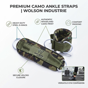 Correa de Tobillo Ajustable Reforzada para Máquina de Cable de Glúteos, Ejercicios de Piernas, Entrenamiento de Cadera, Ejercicios de Resistencia, Equipo de Gimnasio - Product Image 3
