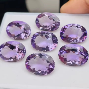 พลอยแอมะทิสต์ทรงรีคุณภาพ AAA พร้อมความเงางามพิเศษ สีสวยงาม ตัดและขัดเงาอย่างสมบูรณ์แบบ ในราคาประหยัด - Product Image 3