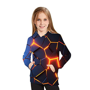 Geometric pattern hoodie 3D print sweatshirt <b>men</b> Casual autumn hooded sweatshirt Regular fit custom hoodie - Product Image 2